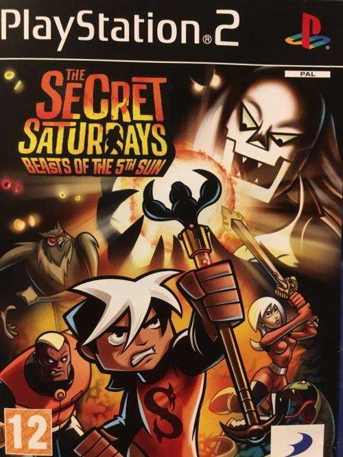 PS2 - The Secret Saturdays Beasts of the 5th Sun