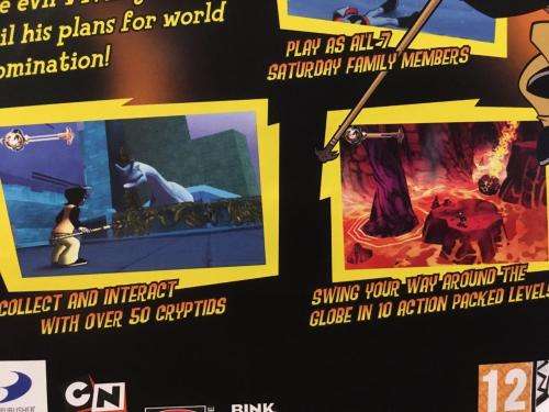 PS2 - The Secret Saturdays Beasts of the 5th Sun