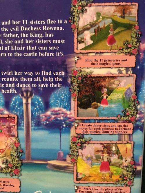 PS2 - Barbie in The 12 Dancing Princesses