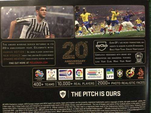 Xbox ONE - Pro Evolution Soccer 2016 PES 2016
