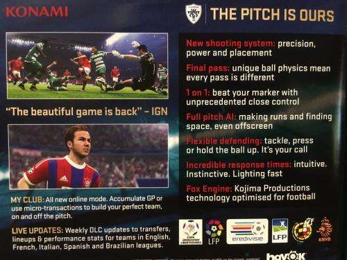 PS4 - Pro Evolution Soccer 2015 PES