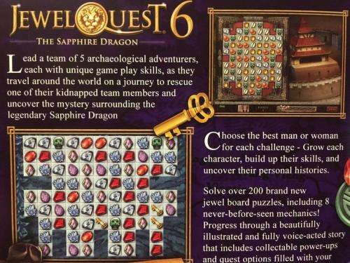 PC - Jewel Quest 6 - The Sapphire Dragon