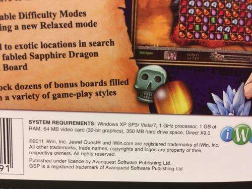 PC - Jewel Quest 6 - The Sapphire Dragon