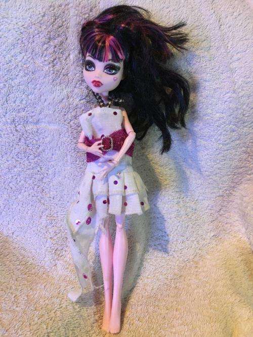 Original Monster High Draculora Doll 2008 Mattel
