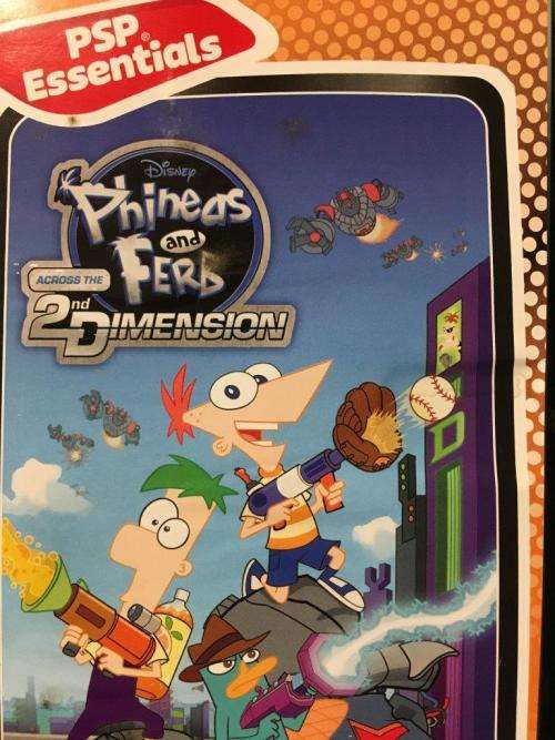 PSP - Phineas and Ferb Across The 2nd Dimension
