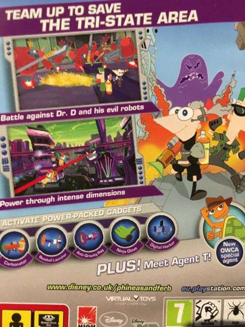 PSP - Phineas and Ferb Across The 2nd Dimension