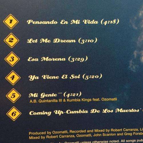 CD - Ozmatli - Coming UP