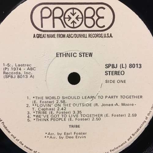 LP - Tribe - Ethnic Stew