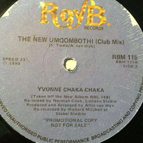 L.P. - Yvonne Chaka Chaka - The New Umqombothi 12" Promo Copy