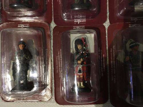 43 x Del Prado Men At War Lead Soldier Collection (+-7cm tall) (new never opened)