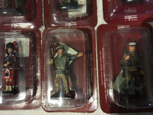 43 x Del Prado Men At War Lead Soldier Collection (+-7cm tall) (new never opened)