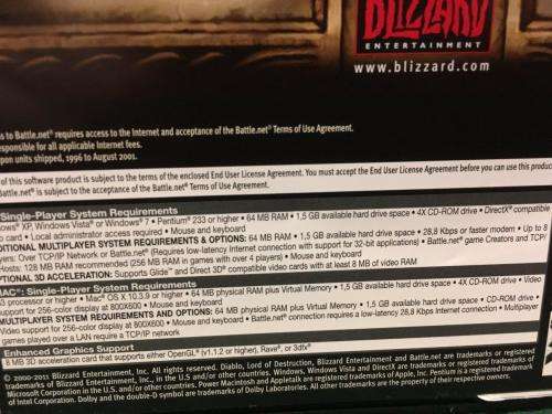 PC - Diablo II + Expansion Set
