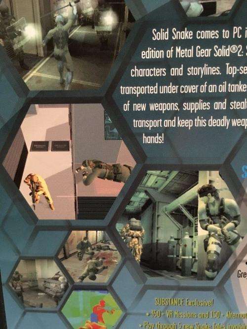 PC - Metal Gear Solid 2 Substance