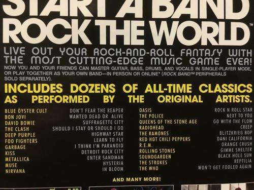 Xbox 360 - RockBand