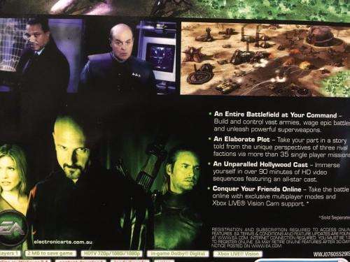 Xbox 360 - Command & Conques 3 Tiberium Wars