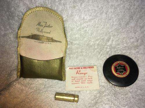 Vintage Max Factor Hollywood Rouge Made In U.S.A circa 1950`s