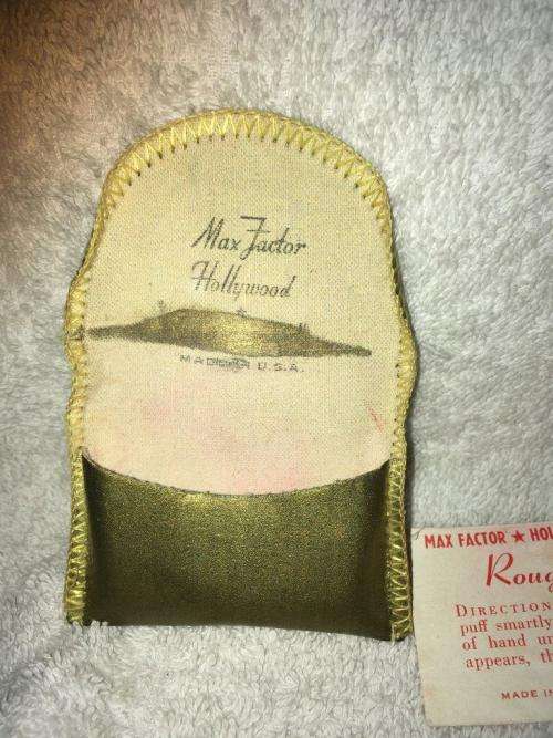 Vintage Max Factor Hollywood Rouge Made In U.S.A circa 1950`s