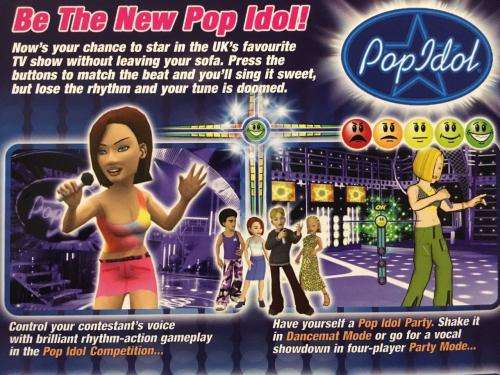 PC - Pop Idol - Offical Video Game