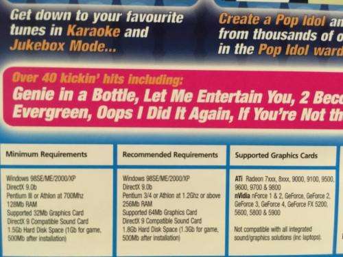 PC - Pop Idol - Offical Video Game