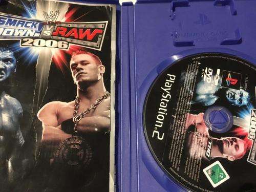 PS2 - Smack Down VS Raw 2006