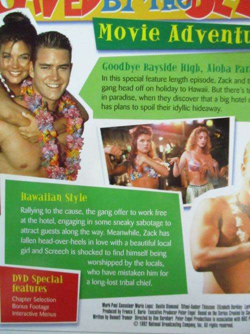 DVD - Saved by the bell - An Adventure in Paradise! Hawaiian Style