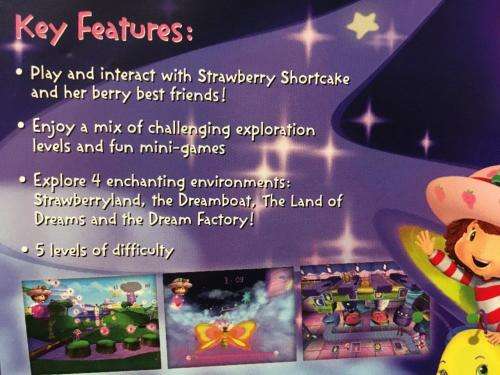 PS2 - Strawberry Shortcake - The Sweet Dreams Game