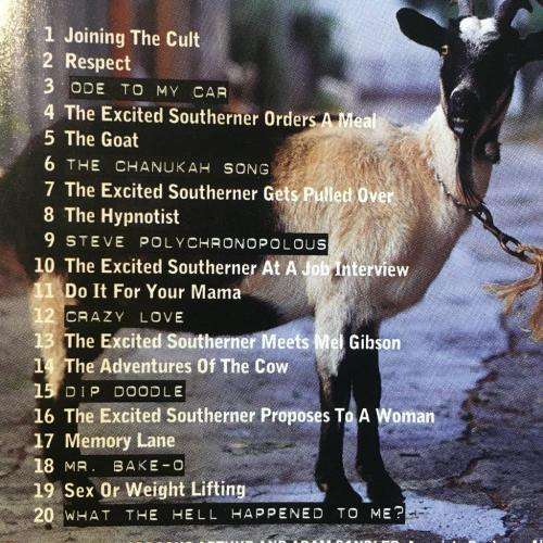 CD - Adam Sandler - What The Hell Happened To Me