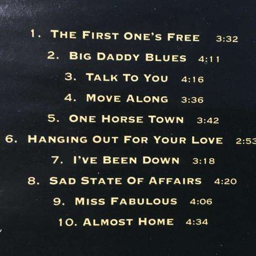 CD - Jono Manson Band - Almost Home