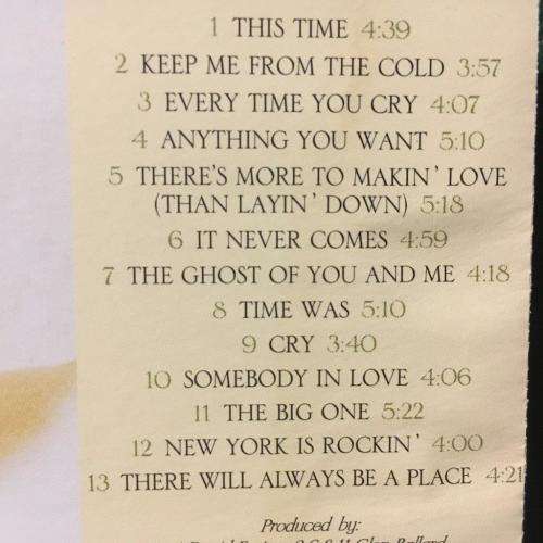 CD - Curtis Stigers - Time Was