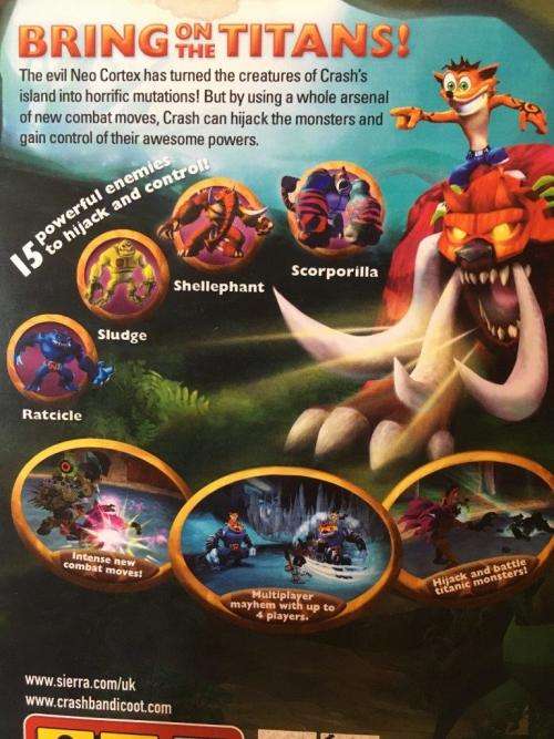 PSP - Crash Of The Titans