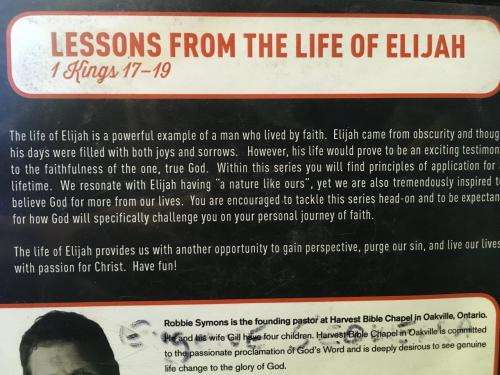 CD - Chariots of Fire - Lessons From The Life of Elijah (7CD lessons)