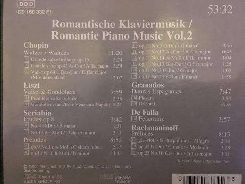 CD - Romantic Piano Music Vol.2