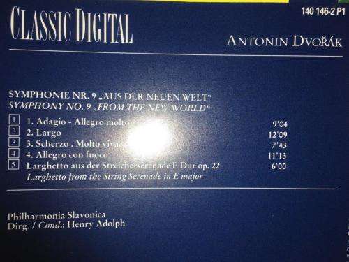 CD - Antonin Dvorak