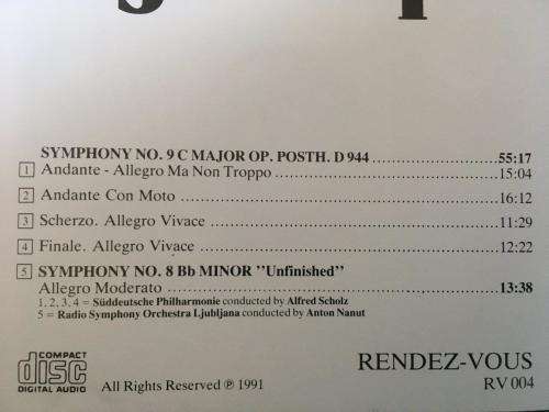CD - Schubert - Rendez-Vous With