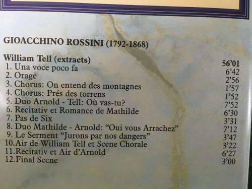 CD - Rossini - William Tell