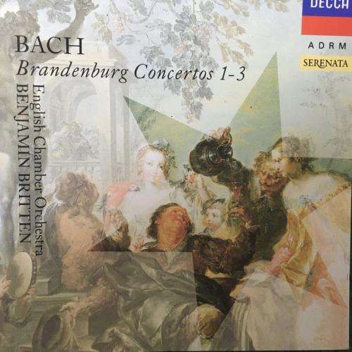CD - Bach - Brandenburg Concertos 1-3