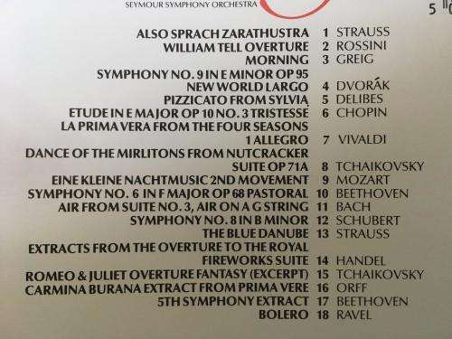 CD - Classical Breaks - Seymour Symphony Orchestra