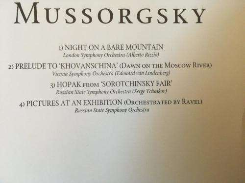 CD - Mussorgsky