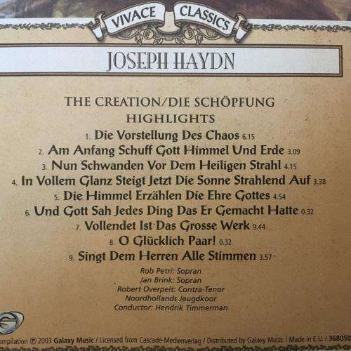 CD - Haydn - The Creation