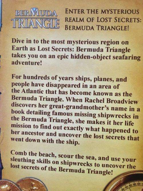 PC - Bermuda Triangle - Hidden Object Game