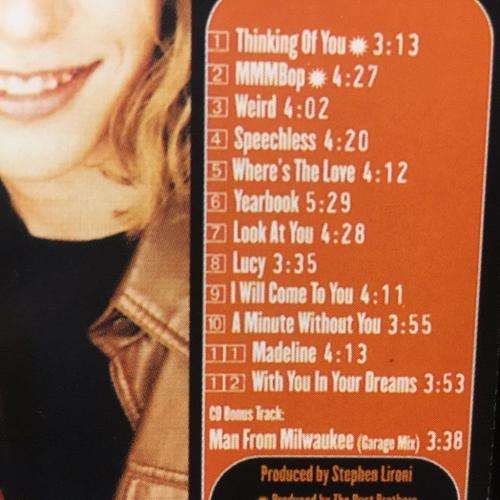 CD - Hanson - Middle of Nowhere