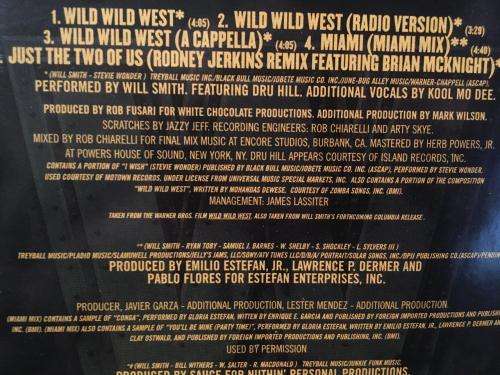 CD - Will Smith - Wild Wild West (Single)