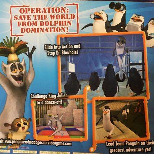 Xbox 360 - Kinect The Penguins of Madagascar Dr. Blowhole returns again
