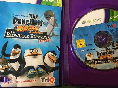 Xbox 360 - Kinect The Penguins of Madagascar Dr. Blowhole returns again