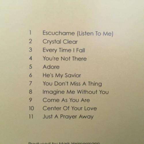 CD - Jaci Velasquez - Crystal Clear