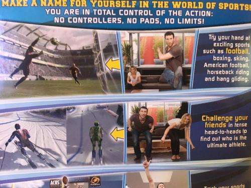 Xbox 360 - Motion Sports Play For Real (Requires Kinect Sensor)