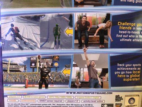 Xbox 360 - Motion Sports Play For Real (Requires Kinect Sensor)