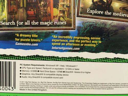 PC - Awakening - The Dreamless Castle - Hidden object Game