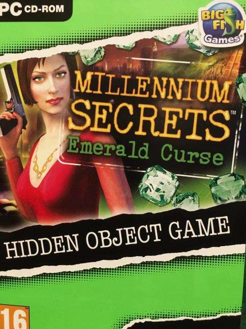 PC - Millennium Secrets - Emerald Curse - Hidden object Game
