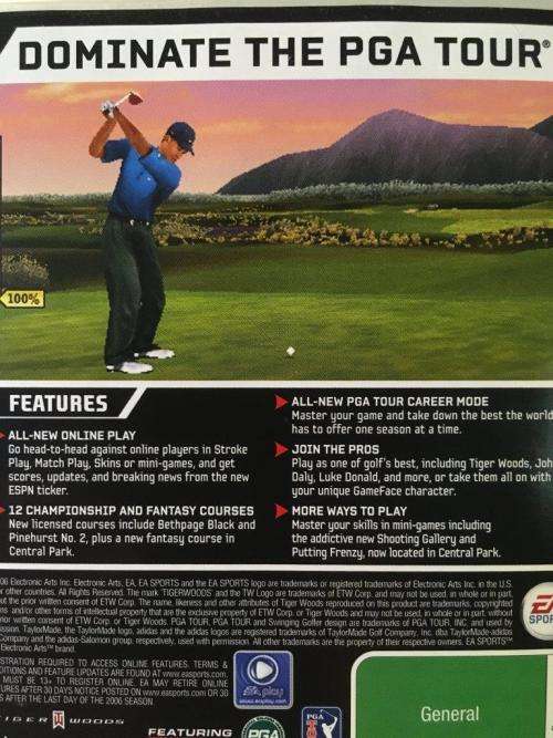 PSP - Tiger Woods PGA Tour 07